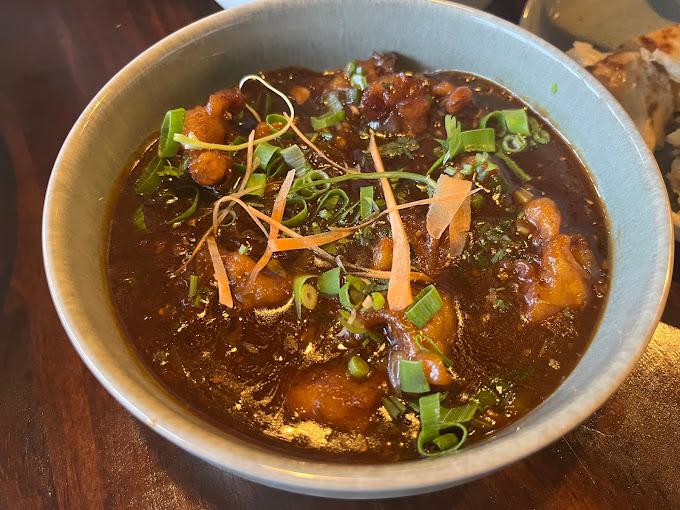 Food bowl with ingredients